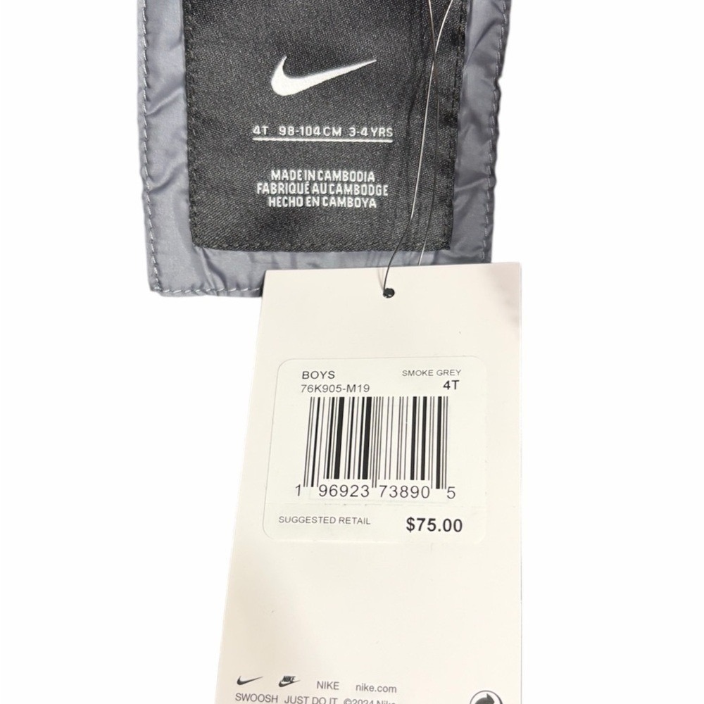 Nike Charcoal Hooded Jacket - Picture 5 of 5